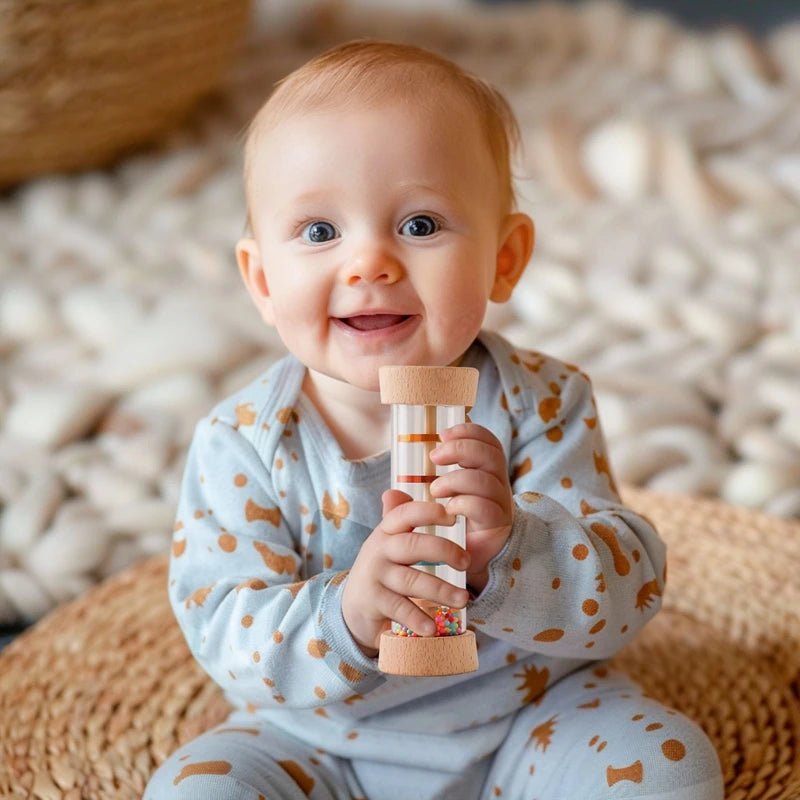 Montessori Baby Rain Stick - Tiny Explorers Club