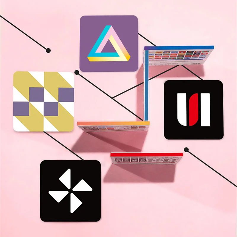 Montessori Baby Visual Stimulation Flash Cards - Tiny Explorers Club