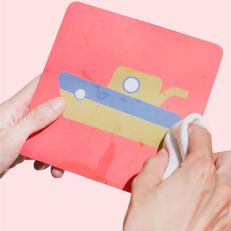 Montessori Baby Visual Stimulation Flash Cards - Tiny Explorers Club