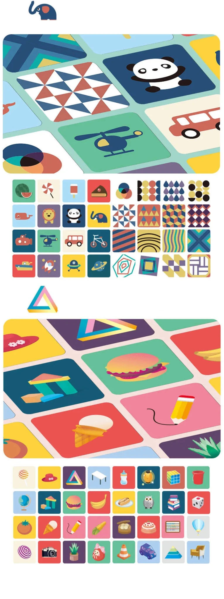 Montessori Baby Visual Stimulation Flash Cards - Tiny Explorers Club