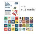 Montessori Baby Visual Stimulation Flash Cards - Tiny Explorers Club