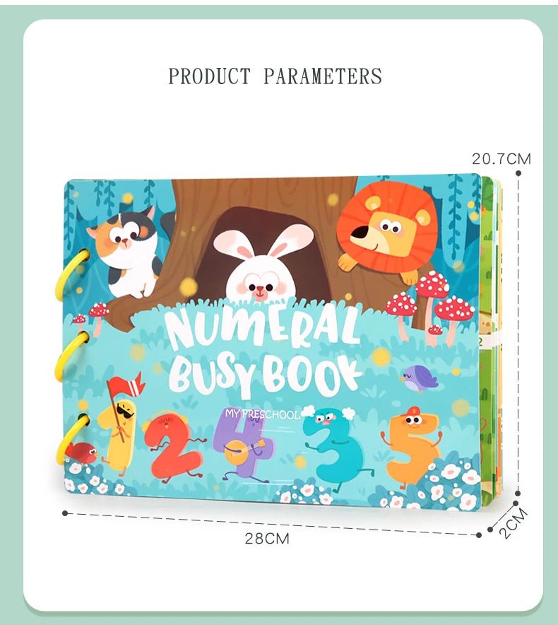 Montessori Busy books (Various Designs) - Tiny Explorers Club