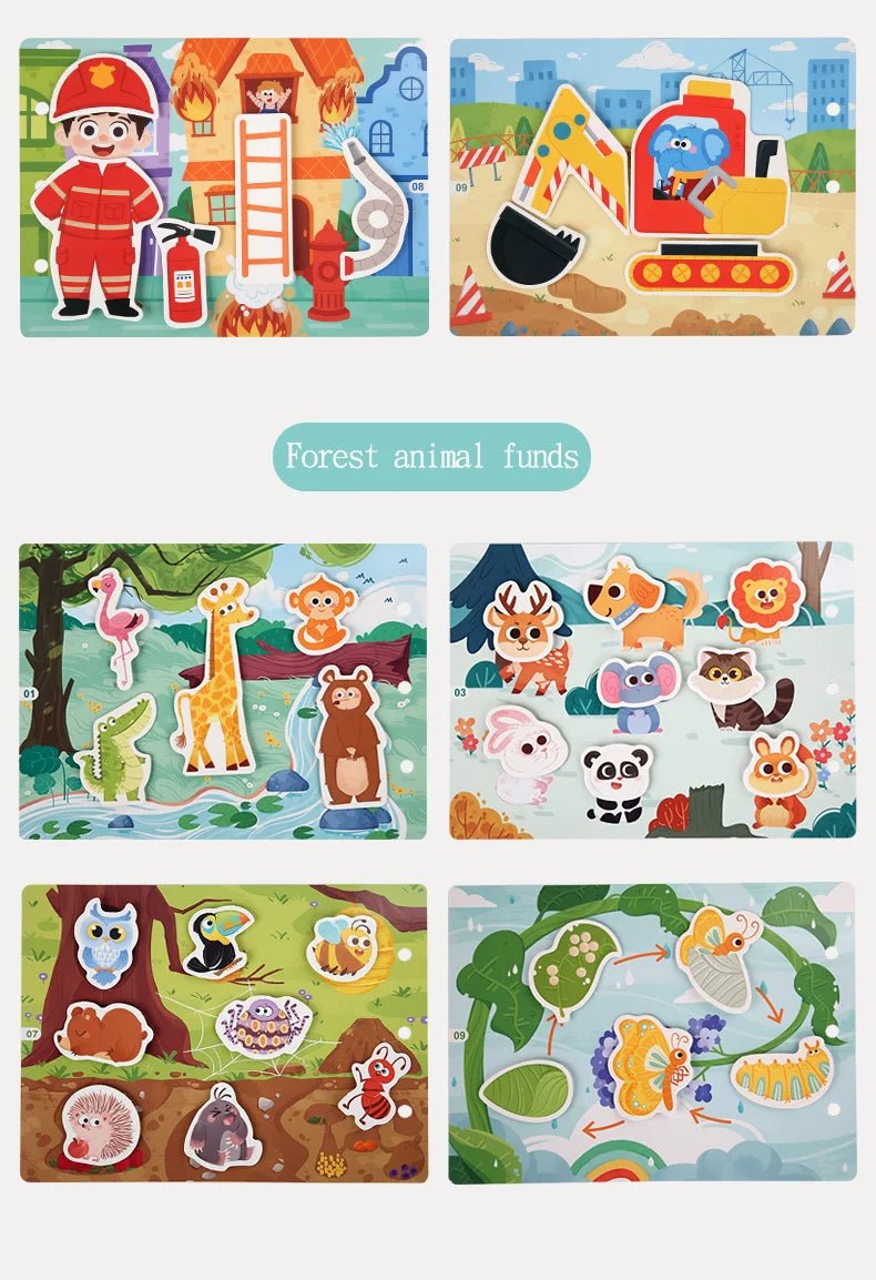 Montessori Busy books (Various Designs) - Tiny Explorers Club