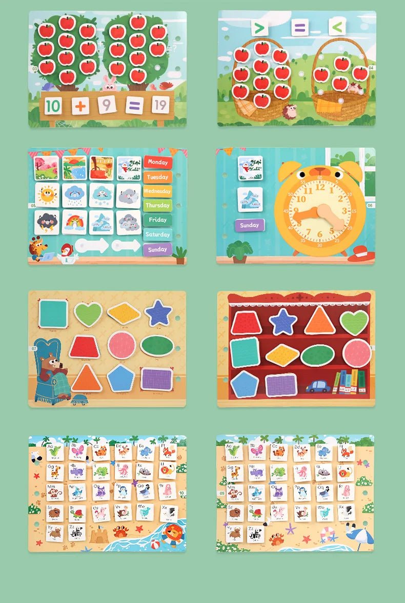 Montessori Busy books (Various Designs) - Tiny Explorers Club