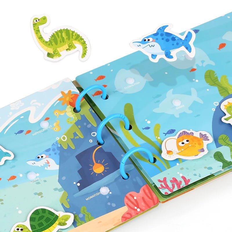 Montessori Busy books (Various Designs) - Tiny Explorers Club