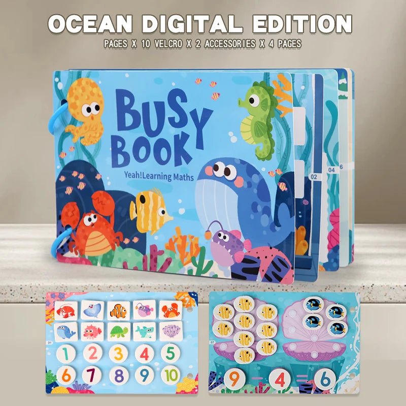 Montessori Busy books (Various Designs) - Tiny Explorers Club