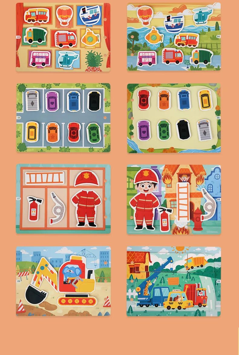 Montessori Busy books (Various Designs) - Tiny Explorers Club
