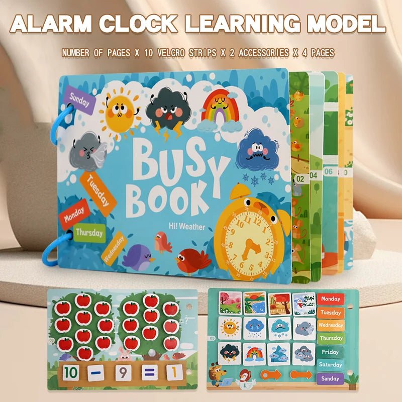 Montessori Busy books (Various Designs) - Tiny Explorers Club