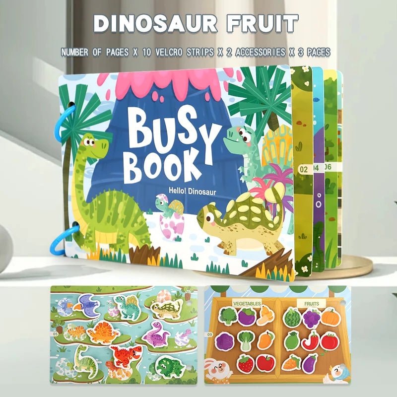 Montessori Busy books (Various Designs) - Tiny Explorers Club