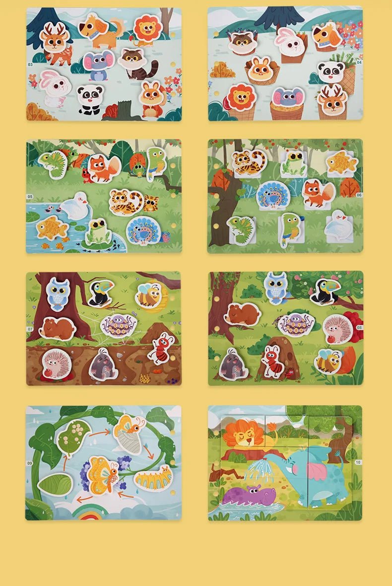 Montessori Busy books (Various Designs) - Tiny Explorers Club