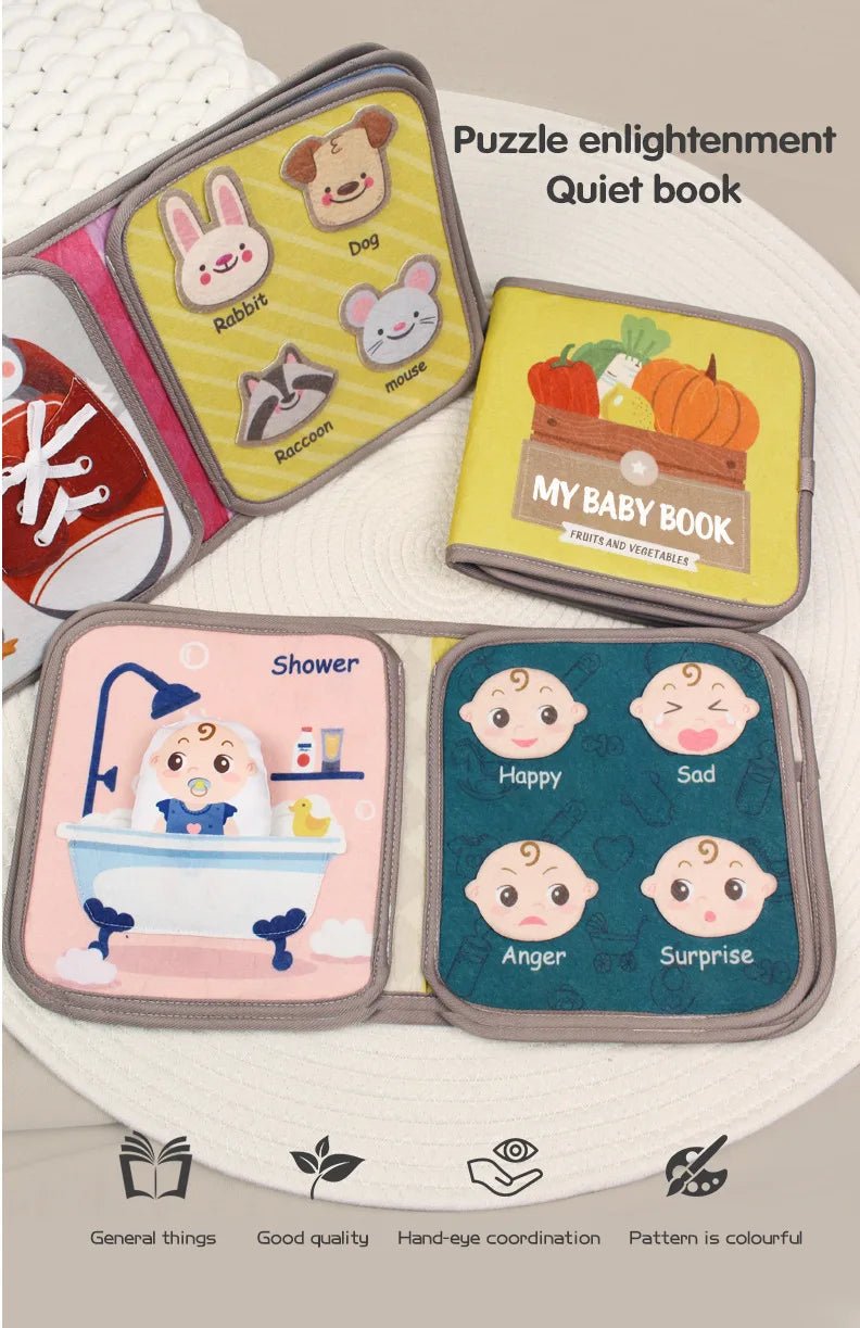 Montessori Busy Book - Tiny Explorers Club