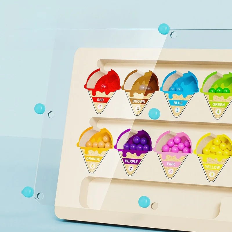 Montessori Magnetic Colour Sorting Maze - Tiny Explorers Club