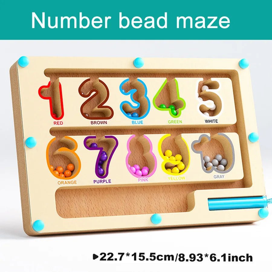 Montessori Magnetic Colour Sorting Maze - Tiny Explorers Club