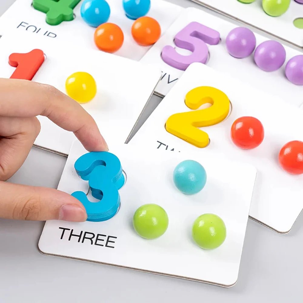 Montessori Math Counting Sorting Toy - Tiny Explorers Club