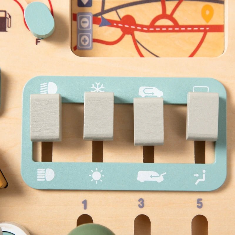 Montessori Steering Wheel Toy - Tiny Explorers Club