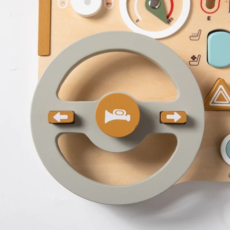 Montessori Steering Wheel Toy - Tiny Explorers Club