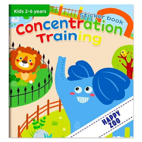 Montessori Toys Cartoon Sticker Books - Tiny Explorers Club