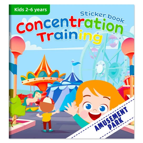 Montessori Toys Cartoon Sticker Books - Tiny Explorers Club