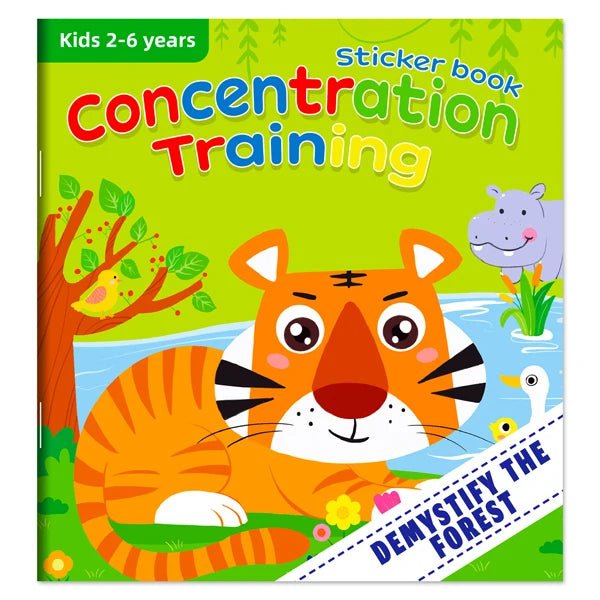 Montessori Toys Cartoon Sticker Books - Tiny Explorers Club