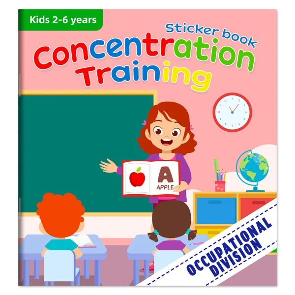 Montessori Toys Cartoon Sticker Books - Tiny Explorers Club