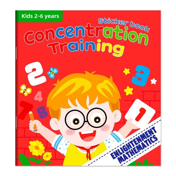 Montessori Toys Cartoon Sticker Books - Tiny Explorers Club