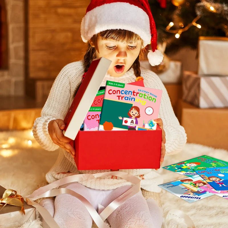 Montessori Toys Cartoon Sticker Books - Tiny Explorers Club