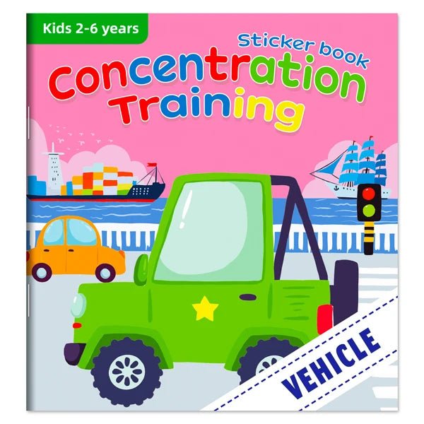 Montessori Toys Cartoon Sticker Books - Tiny Explorers Club