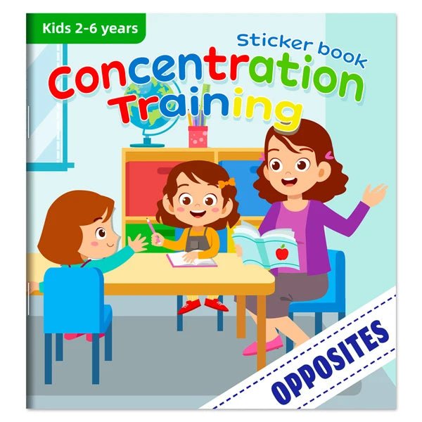Montessori Toys Cartoon Sticker Books - Tiny Explorers Club