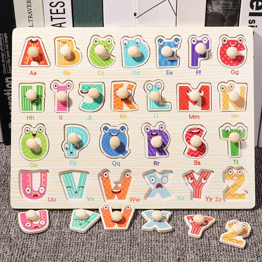 Montessori Wooden Puzzles - Tiny Explorers Club