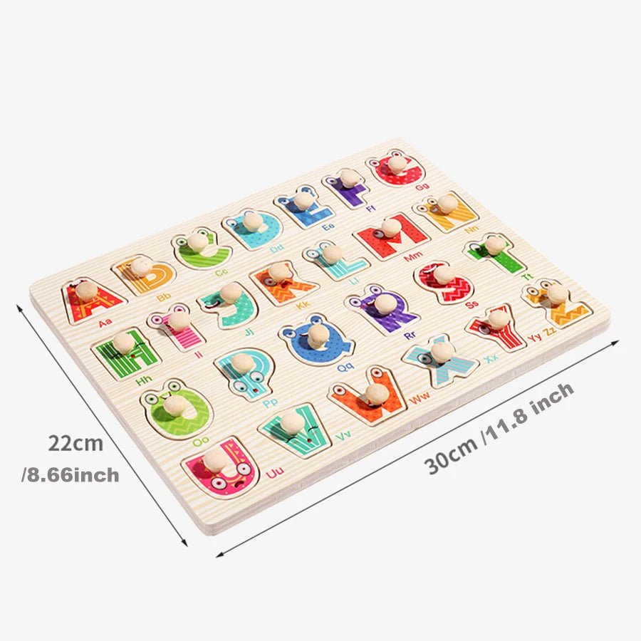 Montessori Wooden Puzzles - Tiny Explorers Club