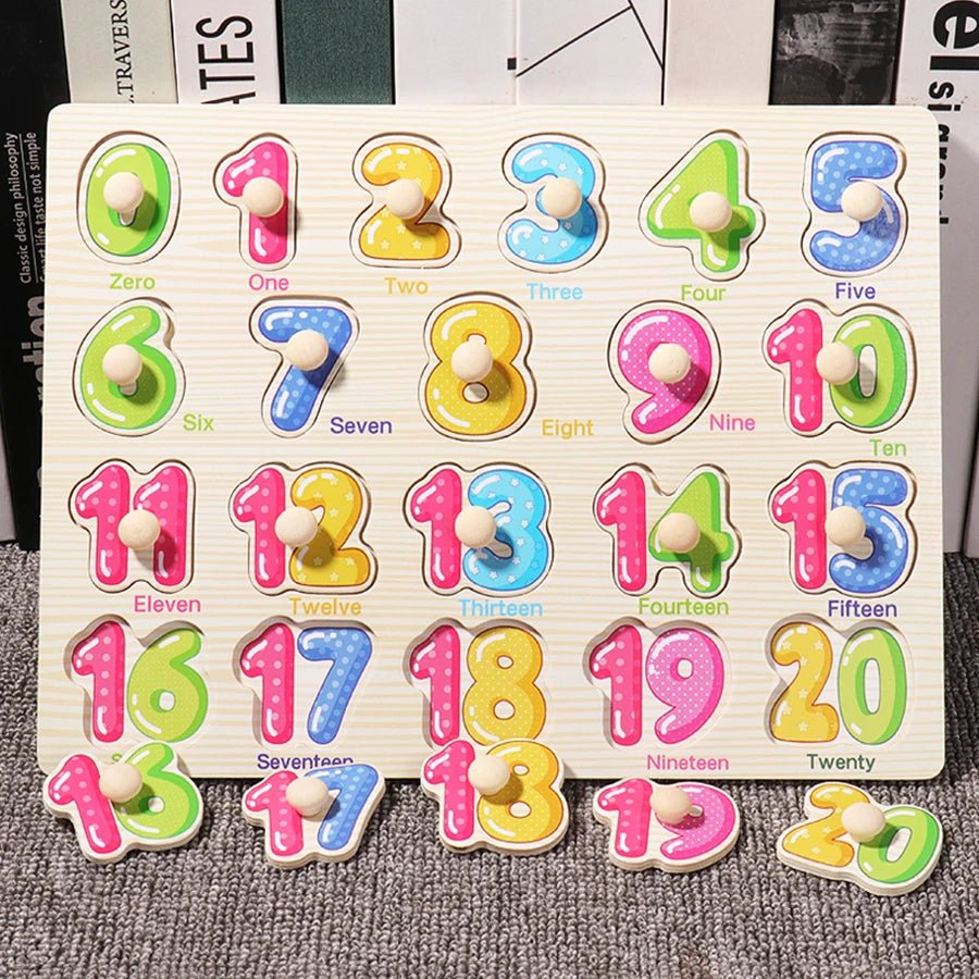 Montessori Wooden Puzzles - Tiny Explorers Club