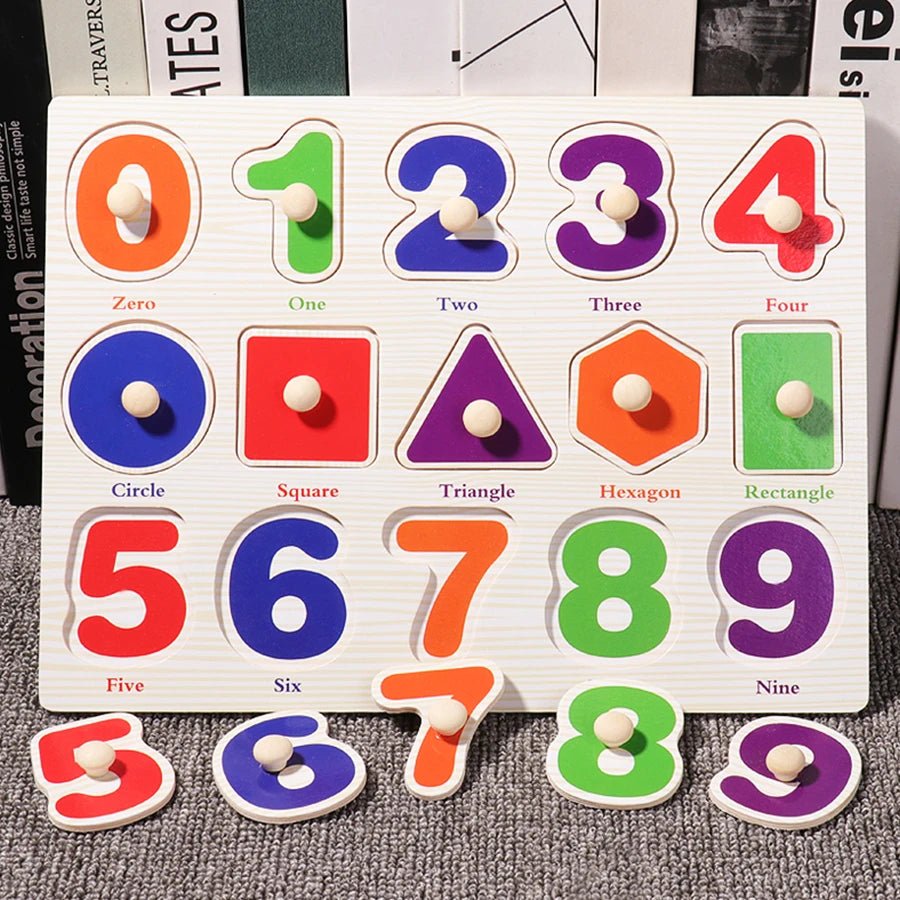 Montessori Wooden Puzzles - Tiny Explorers Club