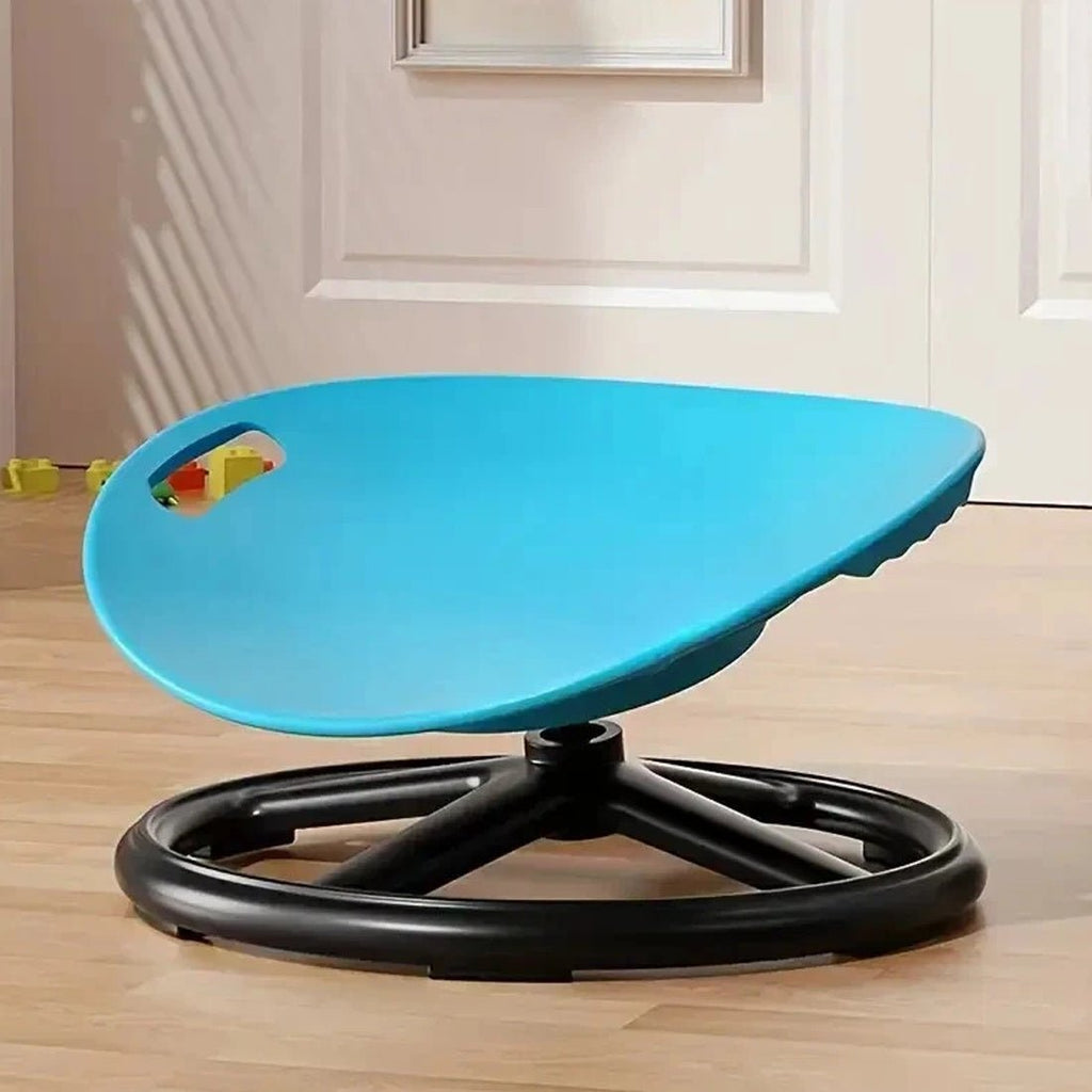 Spinning balance seat for sensory and active play - Tiny Explorers Club