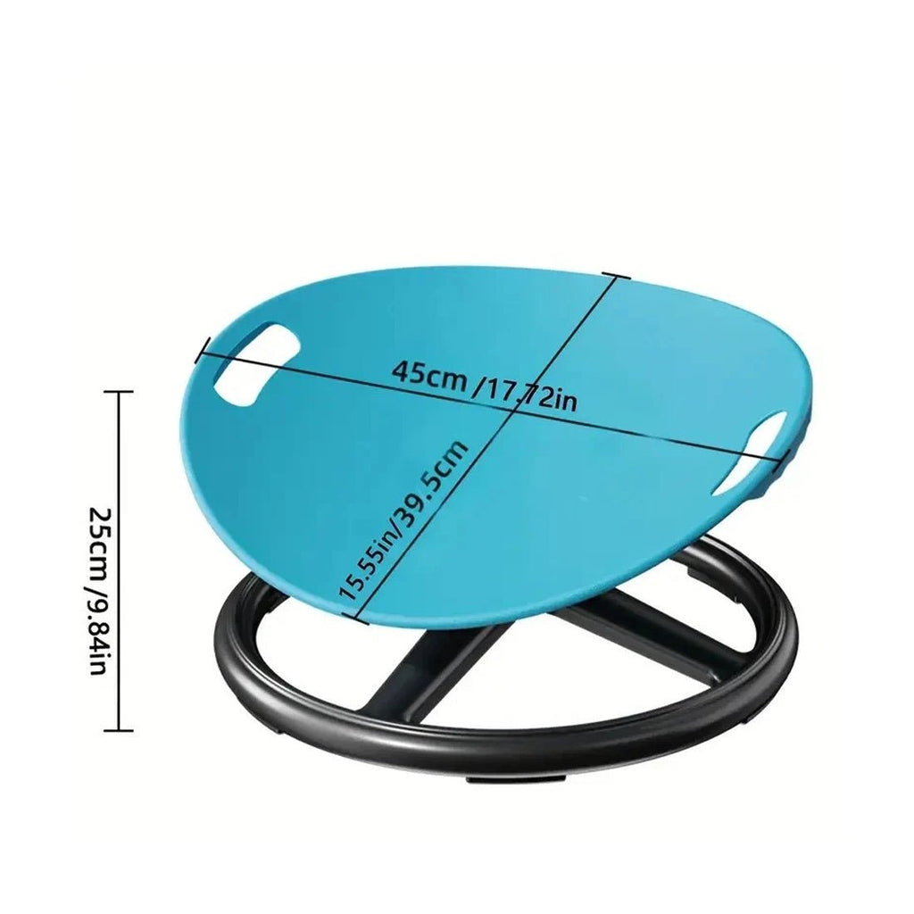 Spinning balance seat for sensory and active play - Tiny Explorers Club