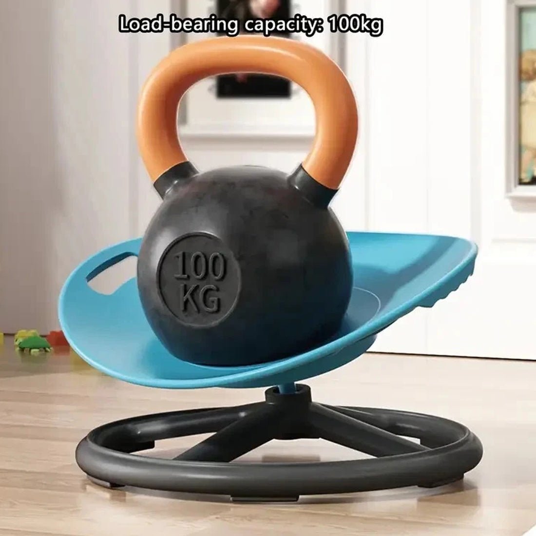 Spinning balance seat for sensory and active play - Tiny Explorers Club