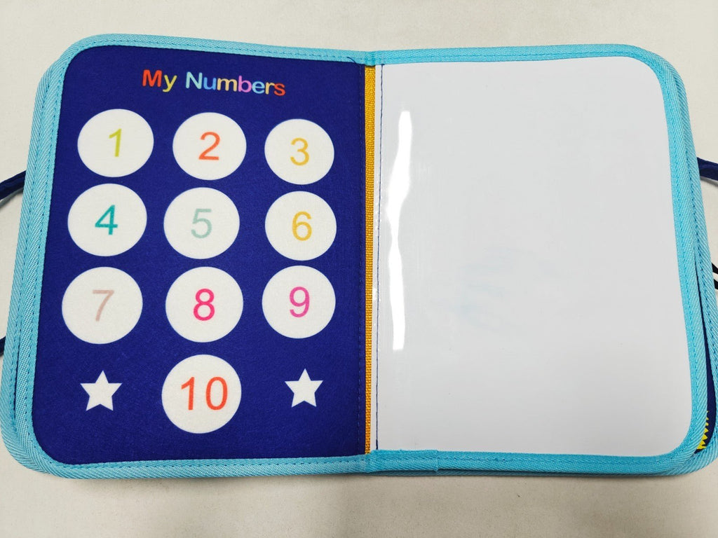 Toddler Busy Board Montessori Book - Tiny Explorers Club