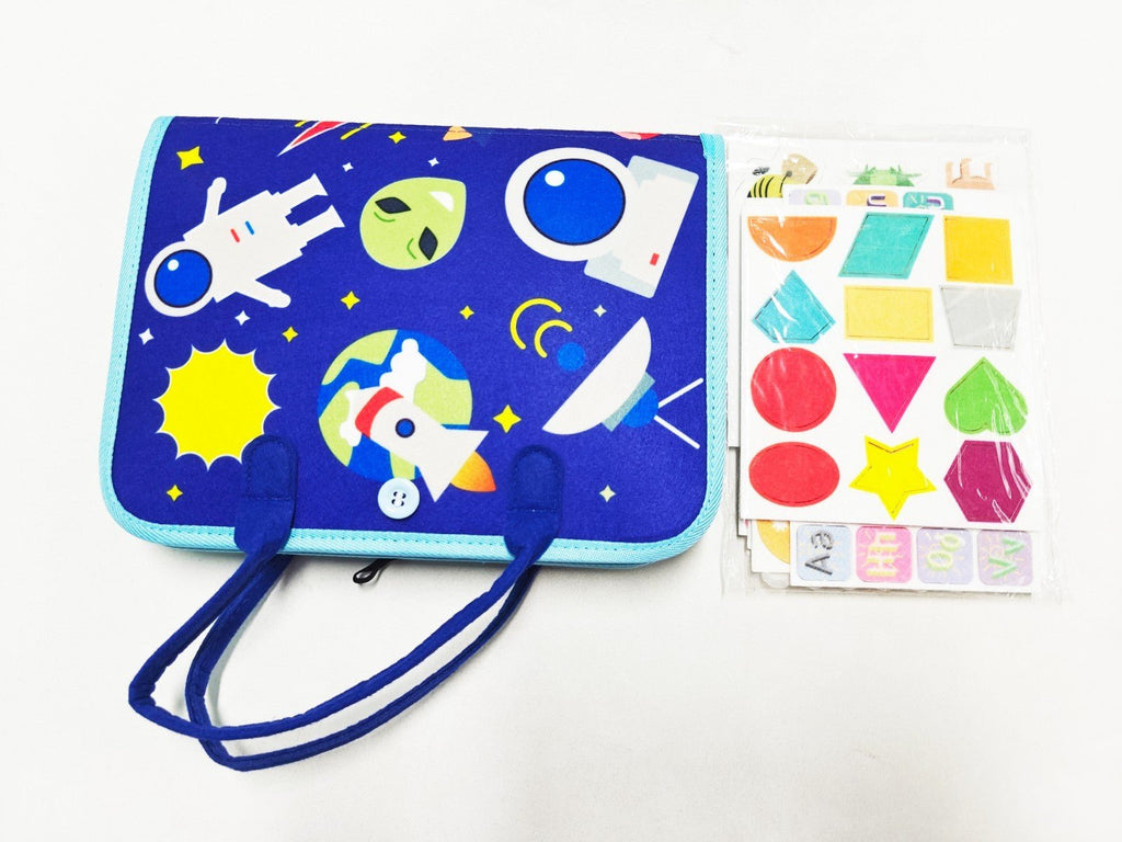 Toddler Busy Board Montessori Book - Tiny Explorers Club