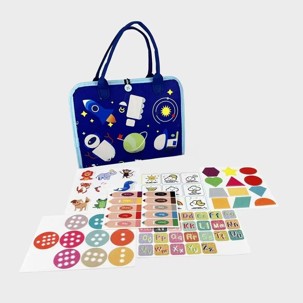Toddler Busy Board Montessori Book - Tiny Explorers Club