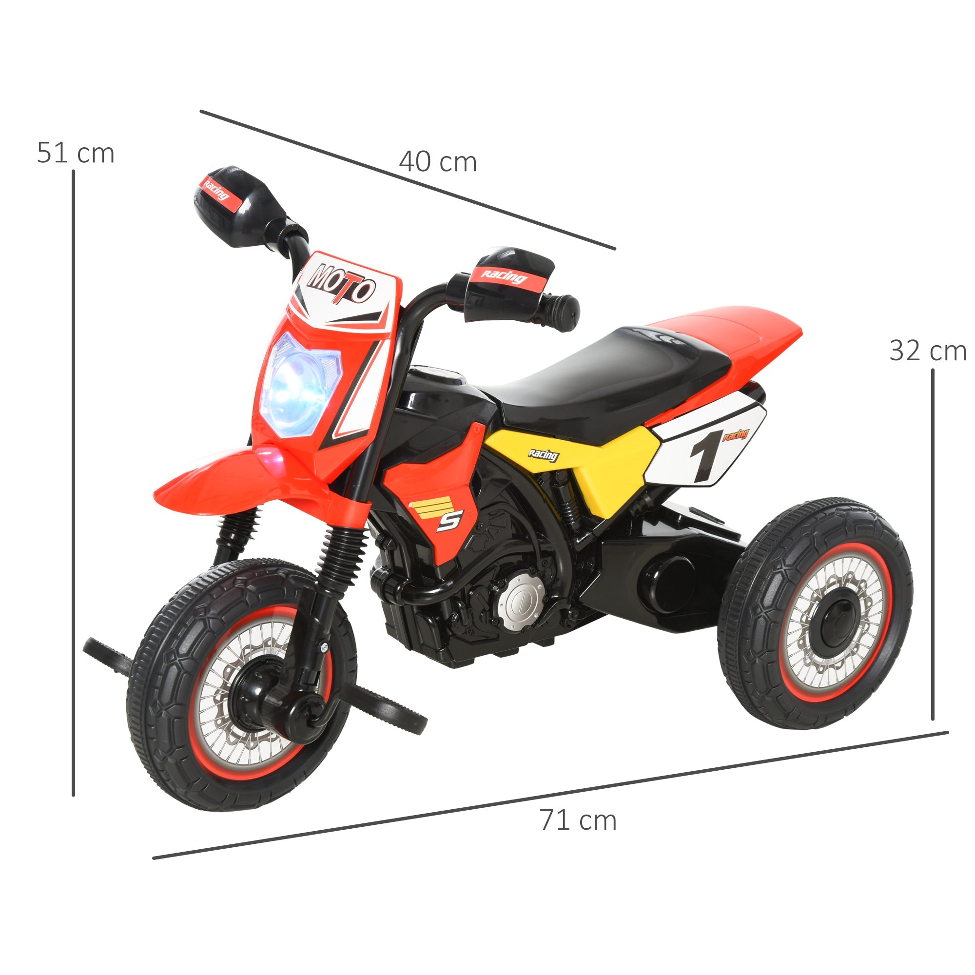 Toddler Pedal Motorcycle - Tiny Explorers Club