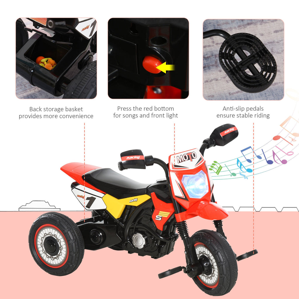 Toddler Pedal Motorcycle - Tiny Explorers Club