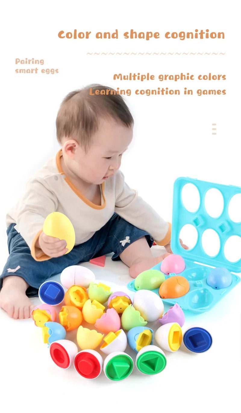 Toy Egg Shape Matching Puzzle - Tiny Explorers Club