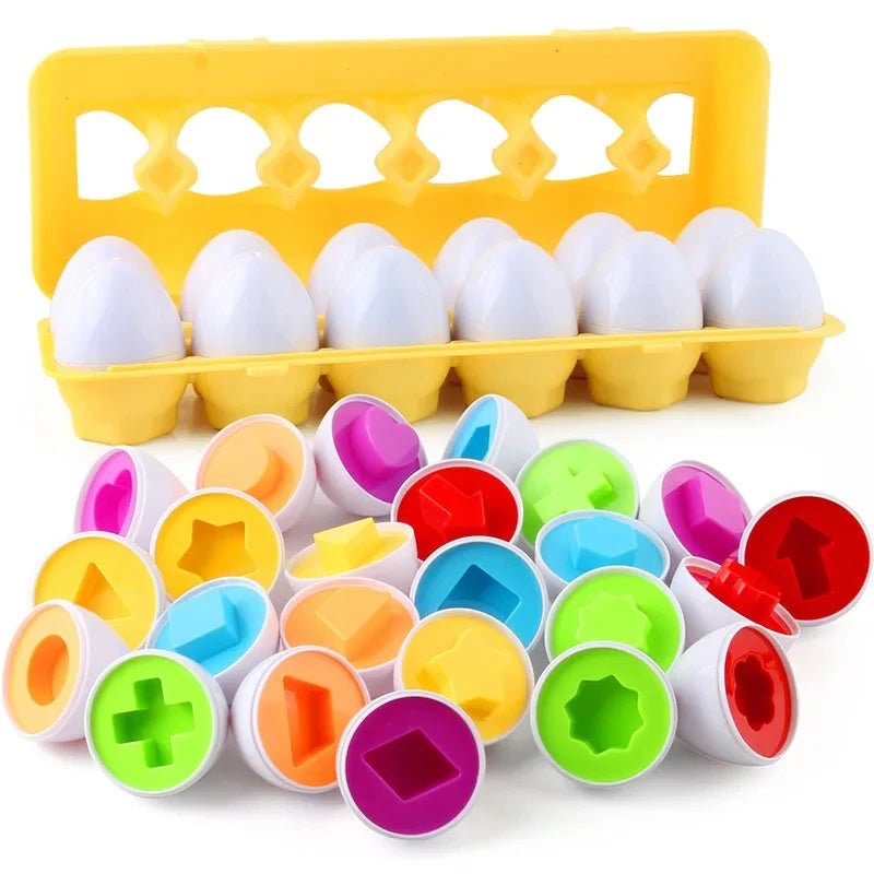Toy Egg Shape Matching Puzzle - Tiny Explorers Club