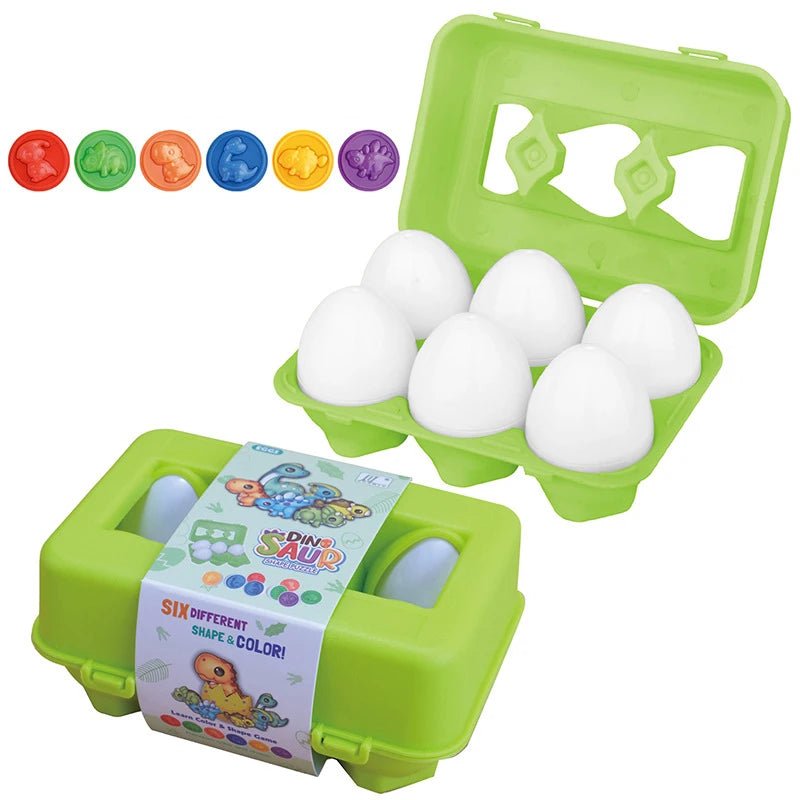 Toy Egg Shape Matching Puzzle - Tiny Explorers Club