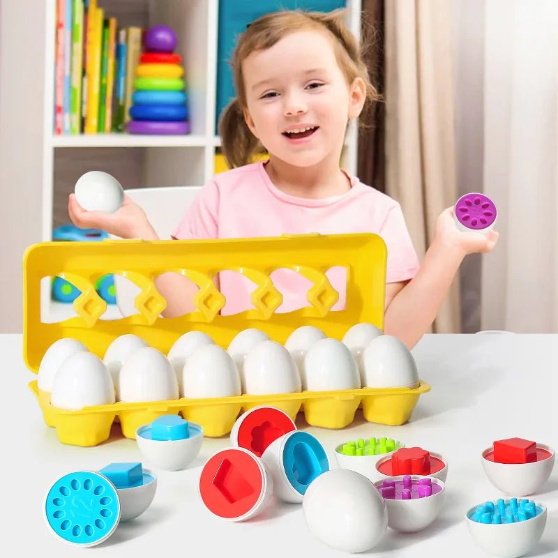 Toy Egg Shape Matching Puzzle - Tiny Explorers Club