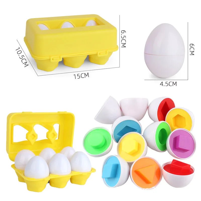 Toy Egg Shape Matching Puzzle - Tiny Explorers Club