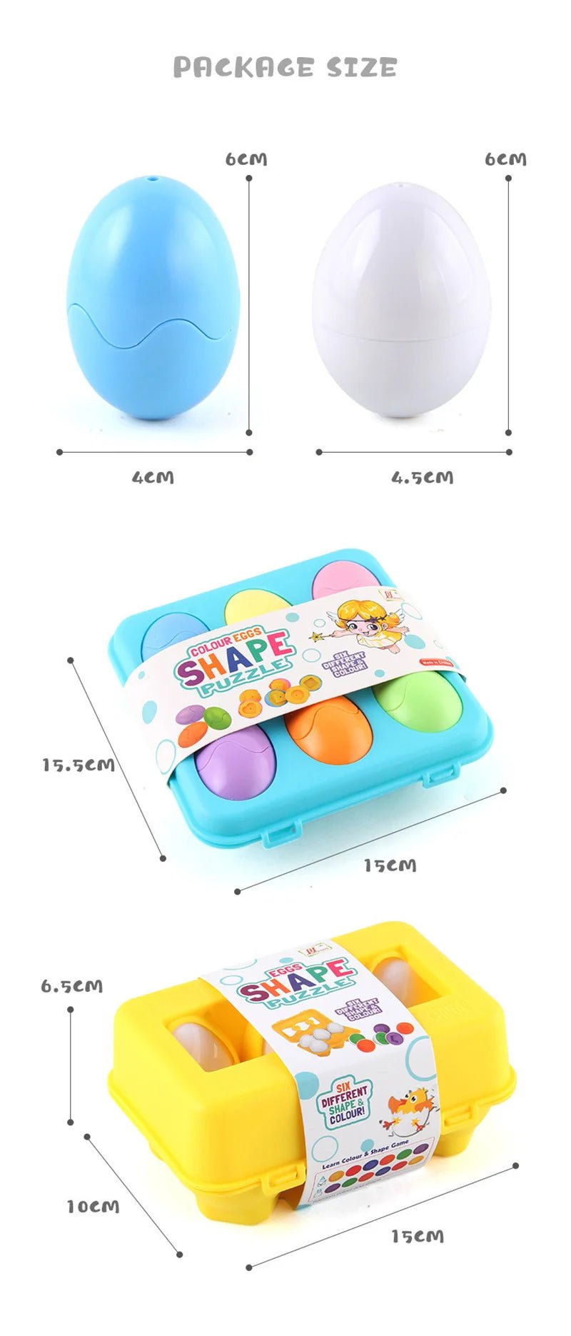 Toy Egg Shape Matching Puzzle - Tiny Explorers Club