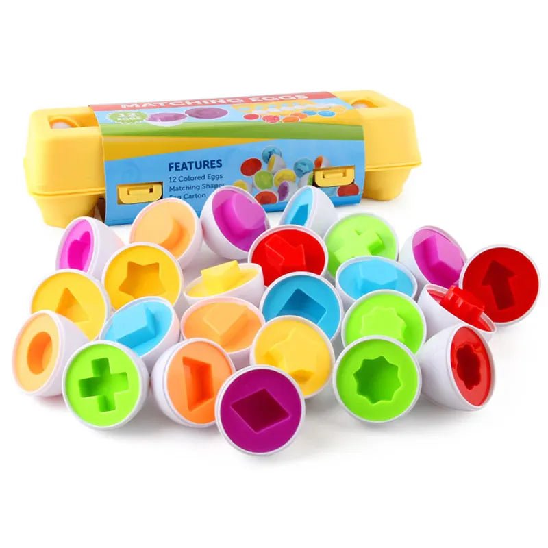 Toy Egg Shape Matching Puzzle - Tiny Explorers Club