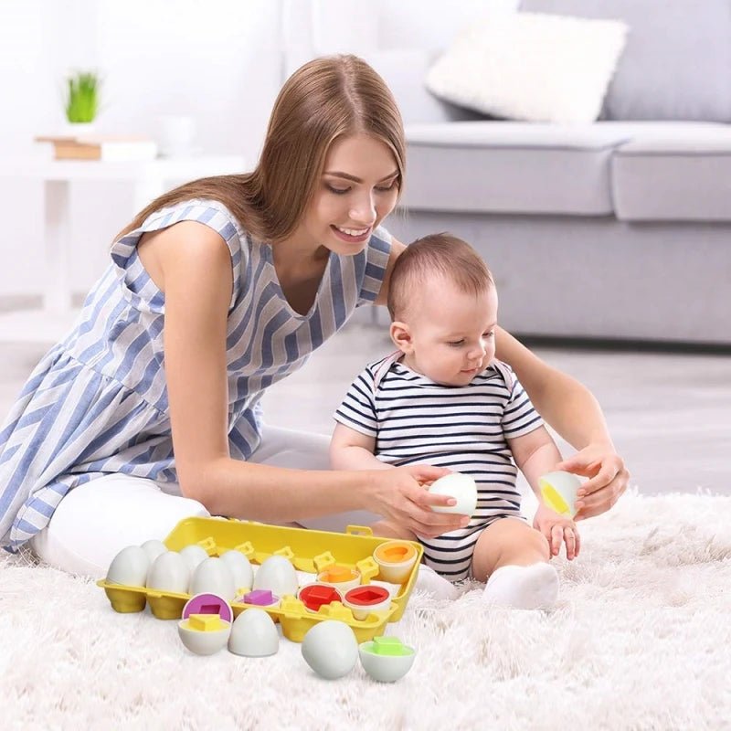 Toy Egg Shape Matching Puzzle - Tiny Explorers Club