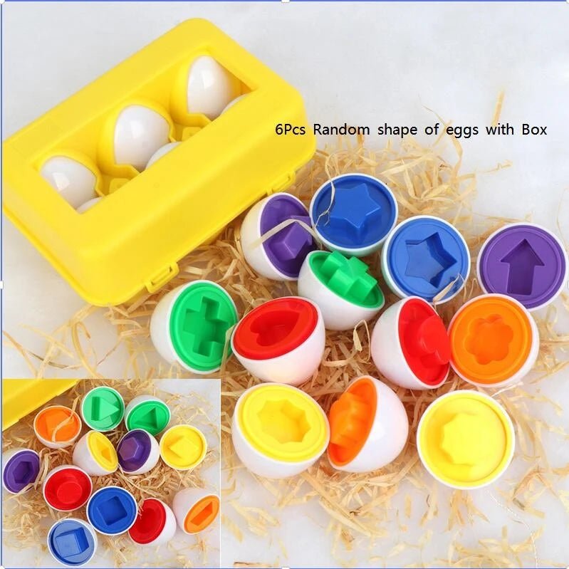 Toy Egg Shape Matching Puzzle - Tiny Explorers Club
