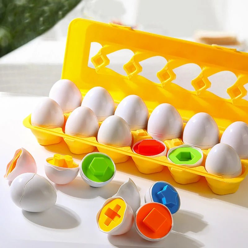 Toy Egg Shape Matching Puzzle - Tiny Explorers Club
